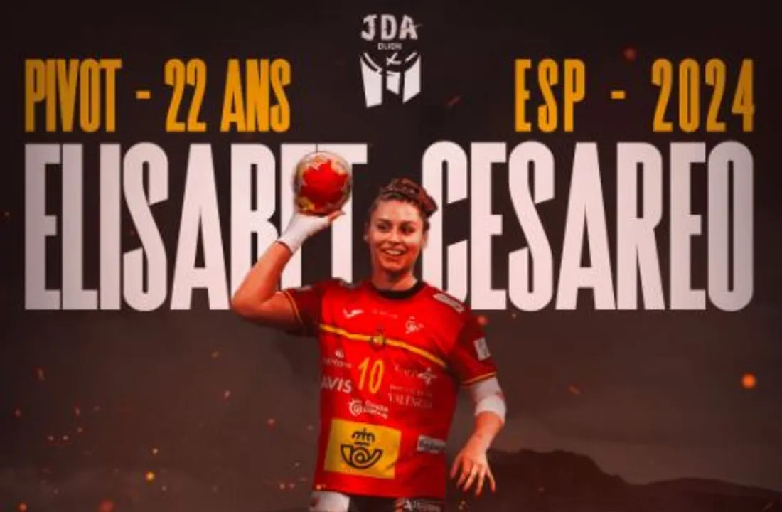 Elisabet CESAREO ROMERO a signé à Dijon un contrat qui court jusqu'à 2024 